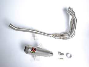 Cổ full-sys inox 304 ZX25R Và Pô AKRAPOVIC GP Titan Chính Hãng