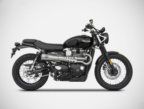 Pô Zard Triumph Street Scrambler - Full Kit 2>1 Tiger 70