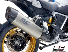 SC PROJECT - SC PROJECT SILVER BMW R1200GS/GSA R1250GS/GSA