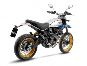 LEOVINCE DUCATI SCRAMBLER 800 DESERT SLED / 2021 2022 LV-10 INOX FULL BLACK RACING silencer exhaust Not Approved 15254FB