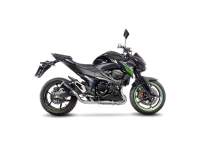 LEOVINCE KAWASAKI Z 800 / 2013 2016 LV-10 BLACK INOX silencer exhaust Not Approved 15214B