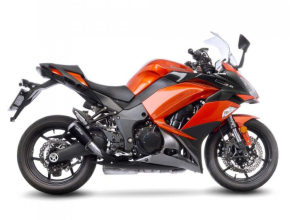LEOVINCE Kawasaki Z1000 SX / Z1000 / 2011 2020 LV-10 BLACK EURO 4 double silencers 15209B