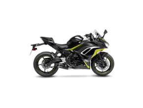 LEOVINCEKAWASAKI VERSYS 650 / Z 650 / NINJA 650 / 2021 2022 LV ONE EVO INOX BLACK complete line Not Approved 14379EB