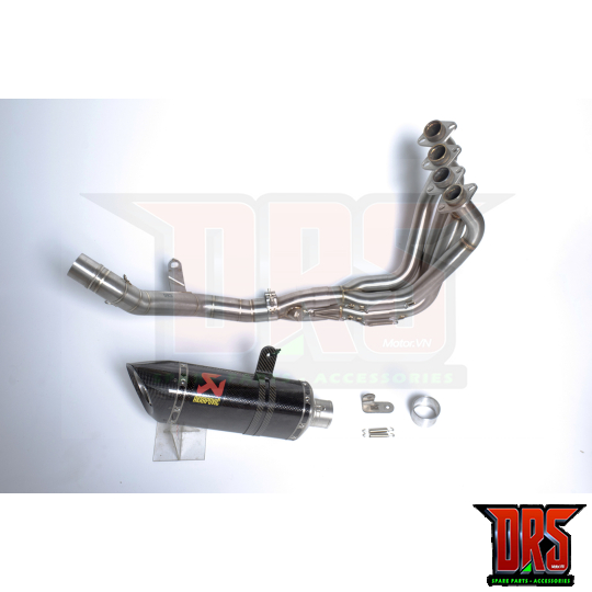 COMPO cổ INOX304 Z900 và pô AKRAPOVIC Racing-line CARBON Chính Hãng