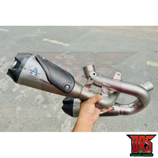 ARROW - CẶP PÔ WORKS TITAN SLIP-ON 3/4 DUCATI PANIGALE V2 / STREETFIGHTER V2 (2021+)
