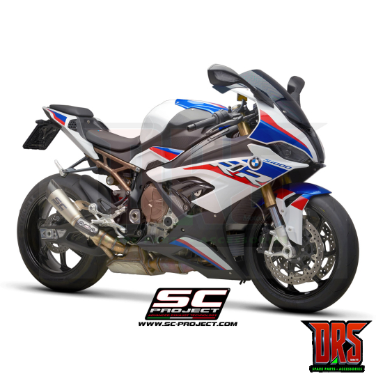 SC PROJECT - LON PÔ SC S1 TITANIUM , BMW S1000RR (2019 - 2023 )  HỌNG 60MM
