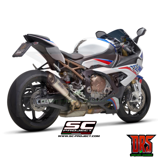 SC PROJECT - LON PÔ SC S1 TITANIUM , BMW S1000RR (2019 - 2023 )  HỌNG 60MM