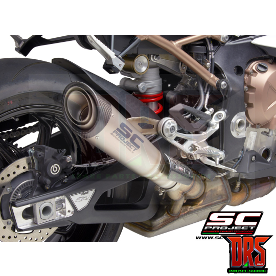 SC PROJECT - LON PÔ SC S1 TITANIUM , BMW S1000RR (2019 - 2023 )  HỌNG 60MM