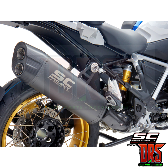 SC PROJECT - SC PROJECT BLACK - BMW R1200GS/GSA R1250GS/GSA