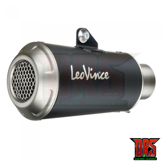 LEOVINCE DUCATI SCRAMBLER 800 DESERT SLED / 2021 2022 LV-10 INOX BLACK RACING silencer exhaust Not Approved 15254B