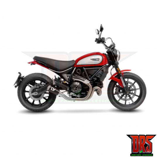 LEOVINCE DUCATI SCRAMBLER 800 ICON / DARK / NIGHTSHIFT/ URBAN / 2021 2022 LV-10 CARBON RACING exhaust Not Approved 15250C
