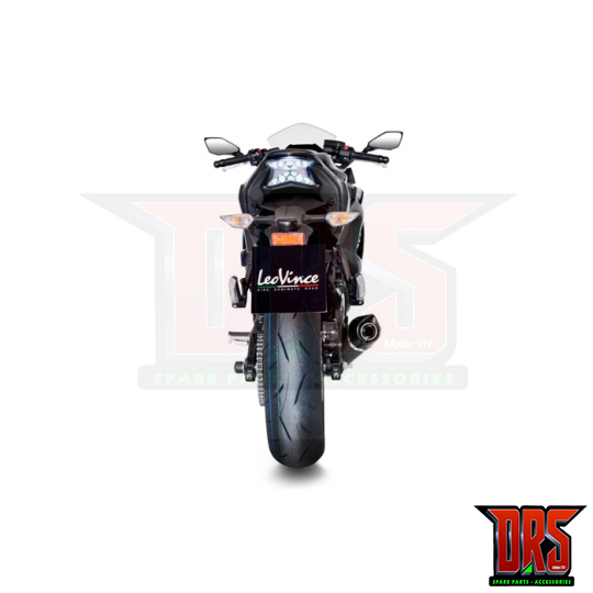LEOVINCEKAWASAKI Z 650 / NINJA 650 / 2017 2020 LV ONE EVO CARBON complete line Not Approved 14182E