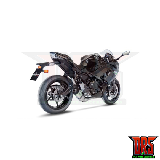 LEOVINCEKAWASAKI Z 650 / NINJA 650 / 2017 2020 LV ONE EVO INOX complete line Not Approved 14181E