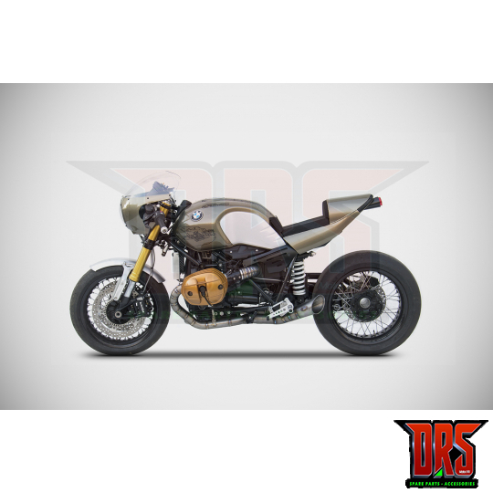 Pô Zard BMW R9T - Full Kit 2>1>2 Titanium