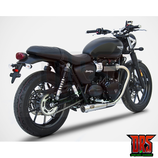 Pô Zard Triumph Street Twin - Slip On N.2 Silencers