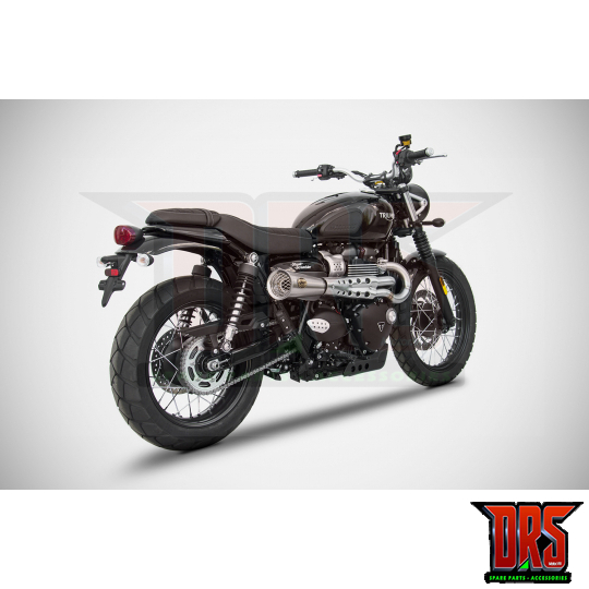 Pô Zard Triumph Street Twin - Slip On N.2 Silencers