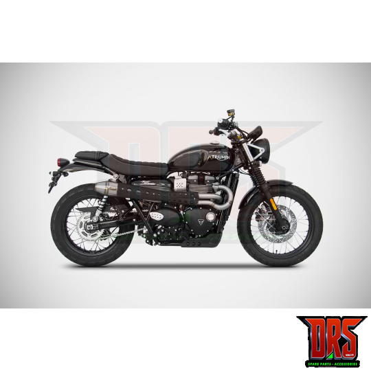 Pô Zard Triumph Street Scrambler - Full Kit 2>1 