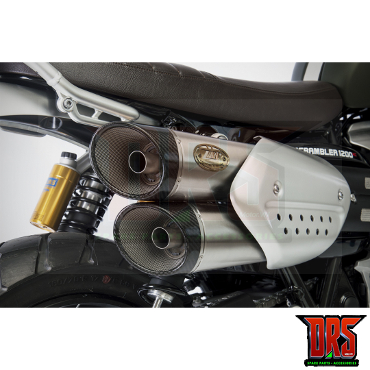 Pô Zard Triumph Scrambler 1200 - Slip On Silencers